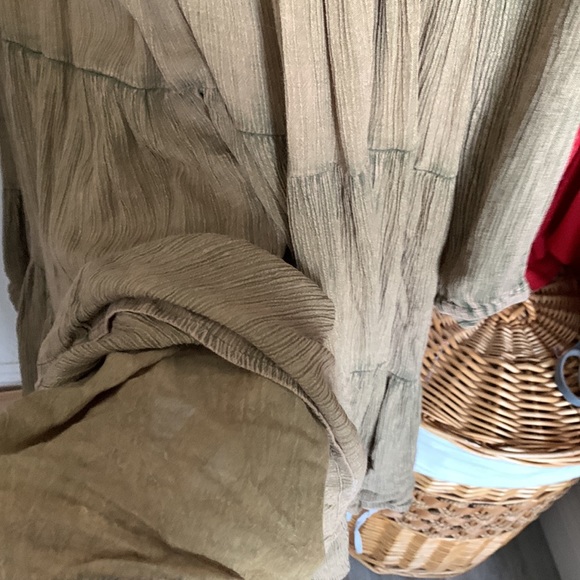 Free People Full Swing Candy Dress boho mini dress S preowned oversized - Picture 9 of 9